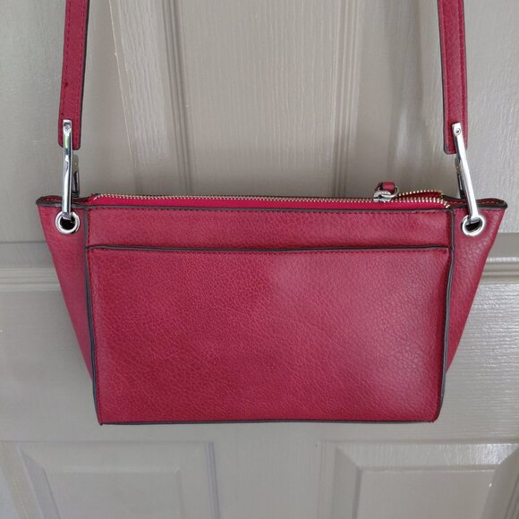 Calvin Klein Red Crossbody Bag, Like New - Picture 3 of 5
